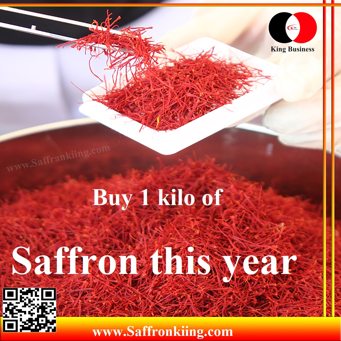Price per kg of saffron