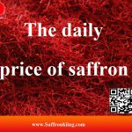 The daily price of saffron
