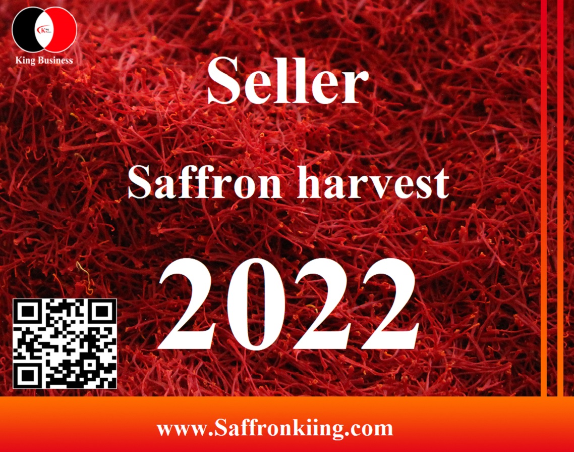 Seller of saffron harvest 2022