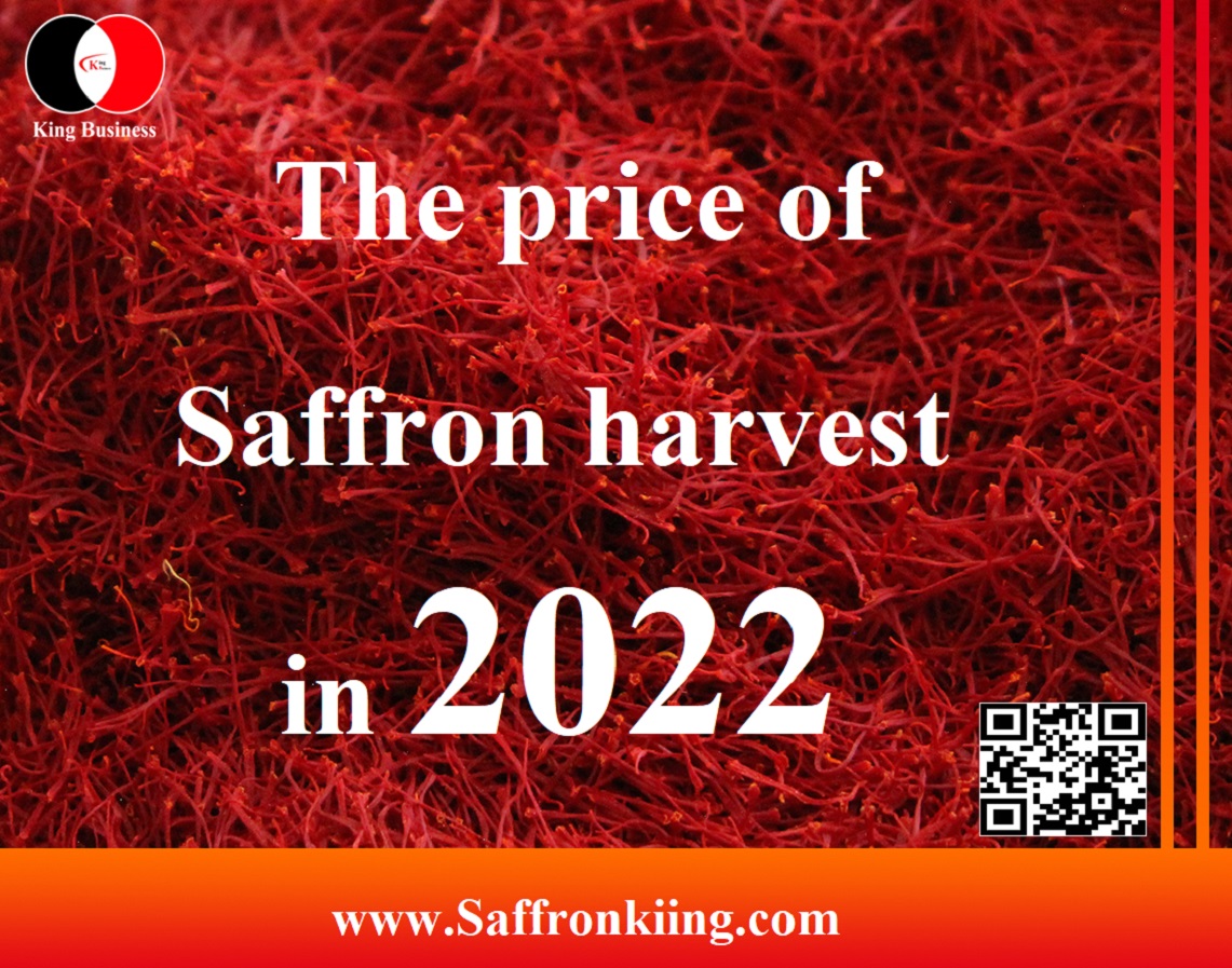 The price of saffron harvest in 2022