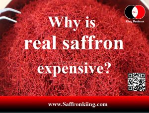 Why is real saffron expensive
