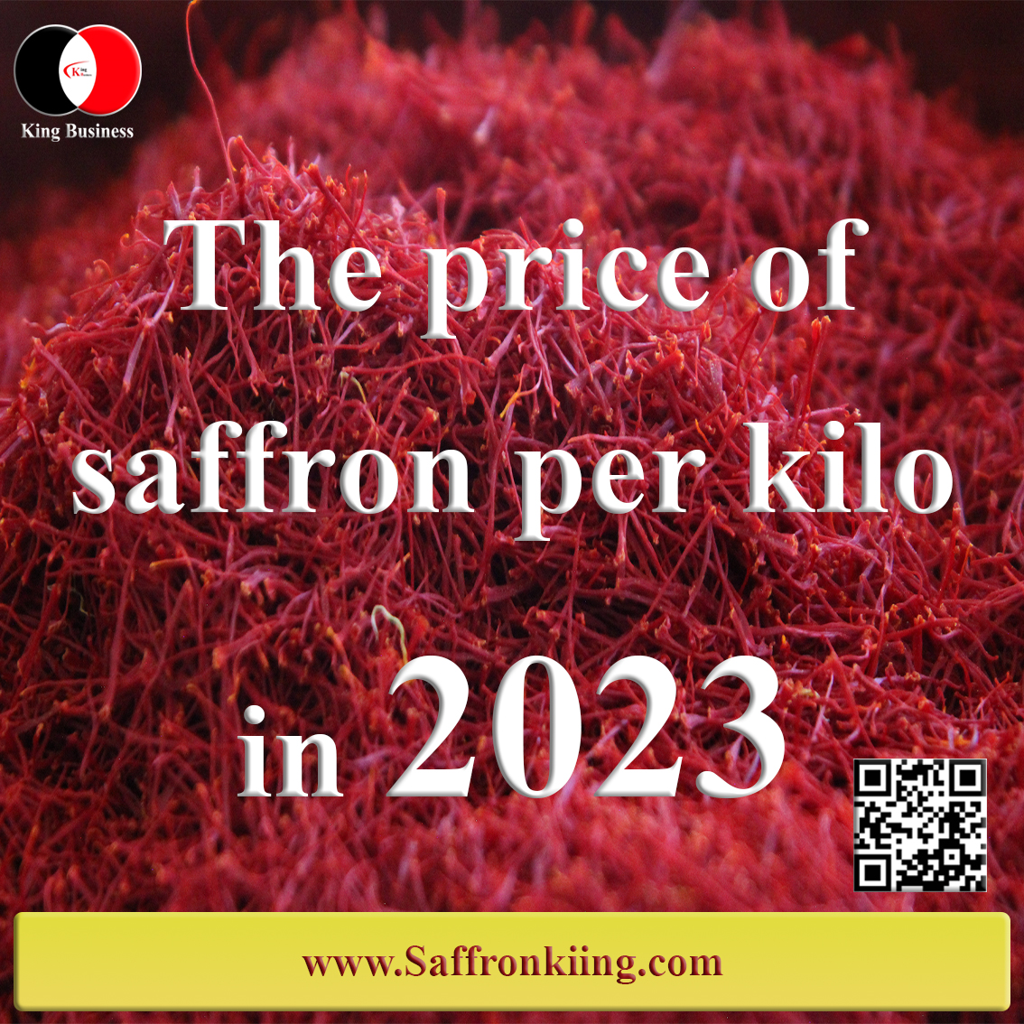 The price of saffron per kilo in 2023